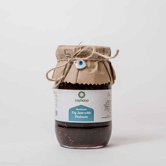 Confiture de Figues aux Noix Rayhana Organics – 400g