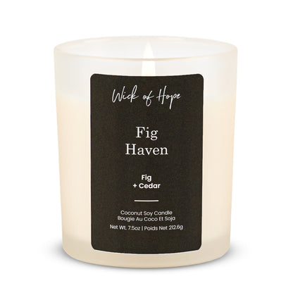 Fig Haven Candle | Fig + Cedar