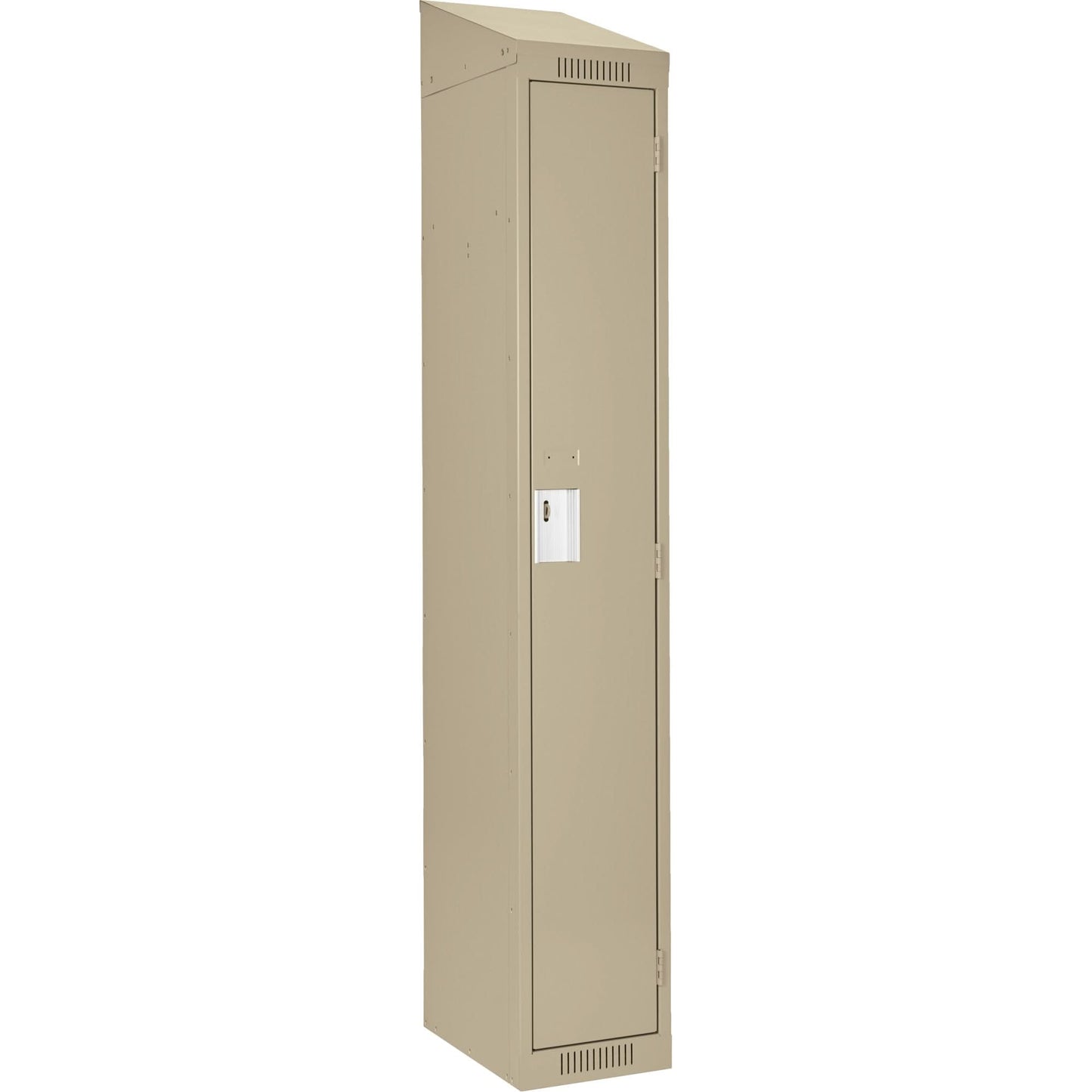 Clean Line™ Lockers, 15" x 18" x 78", Steel, Beige, Rivet (Assembled)
