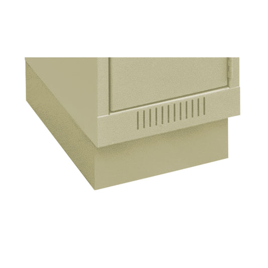 Vestiaires encastrés Clean Line™ Economy, 3 blocs, 4" H x 36" l x 18" P, Beige, Acier
