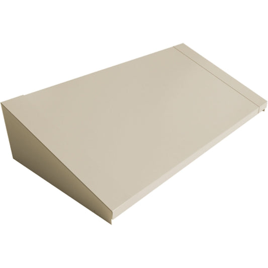 Vestiaires robustes All-Welded Concorde™ avec dessus incliné, 3 casiers, 45,7 cm P x 91,4 cm L x 15,2 cm H, beige, acier
