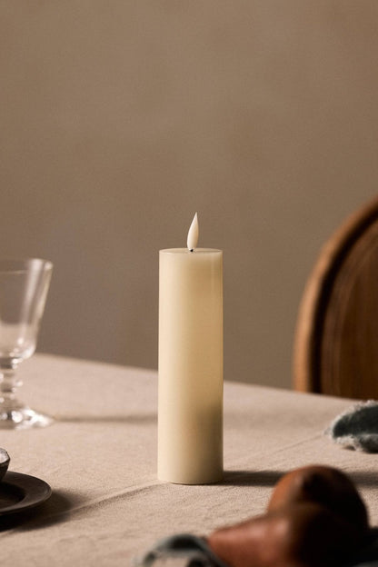 Flameless 3D Wick Candles – Set of 6