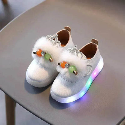 Glow Shoes Flashing Shoes Kids Board Shoes Soft Sole
