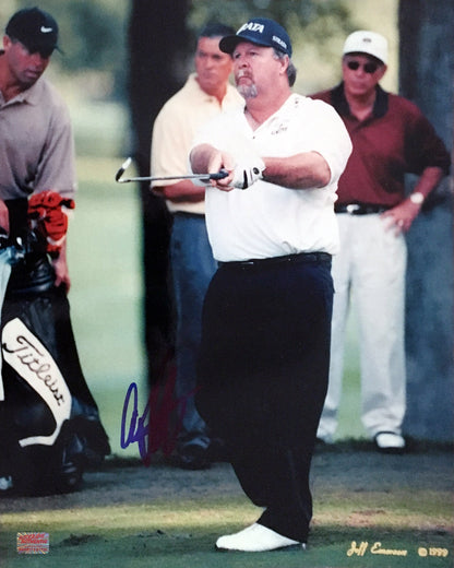 CRAIG STADLER AUTOGRAPHED 8X10 PHOTO - GOLFER (10" BY 8")