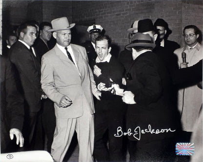 ROBERT JACKSON A SIGNÉ UNE PHOTO HISTORIQUE DE JFK (20 X 25 CM) – CLICHÉ LAURÉAT DU PRIX PULITZER