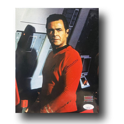 JAMES DOOHAN AUTOGRAPHED STAR TREK PHOTO - MONTGOMERY SCOTT 8X10