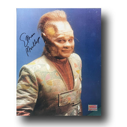ETHAN PHILLIPS AUTOGRAPHED STAR TREK VOYAGER PHOTO - NEELIX 8X10