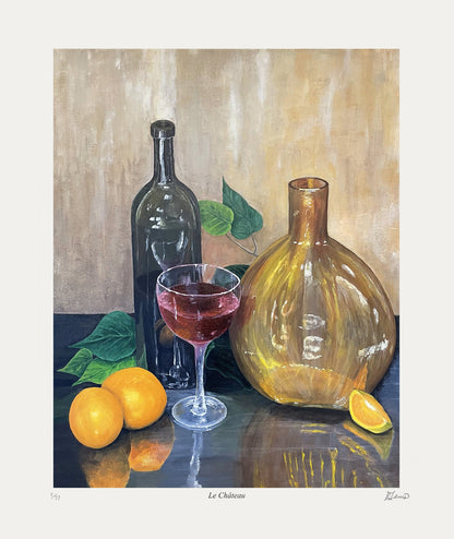 Le Château - Art Print /77 by Ryan Lewis, Artist Proof