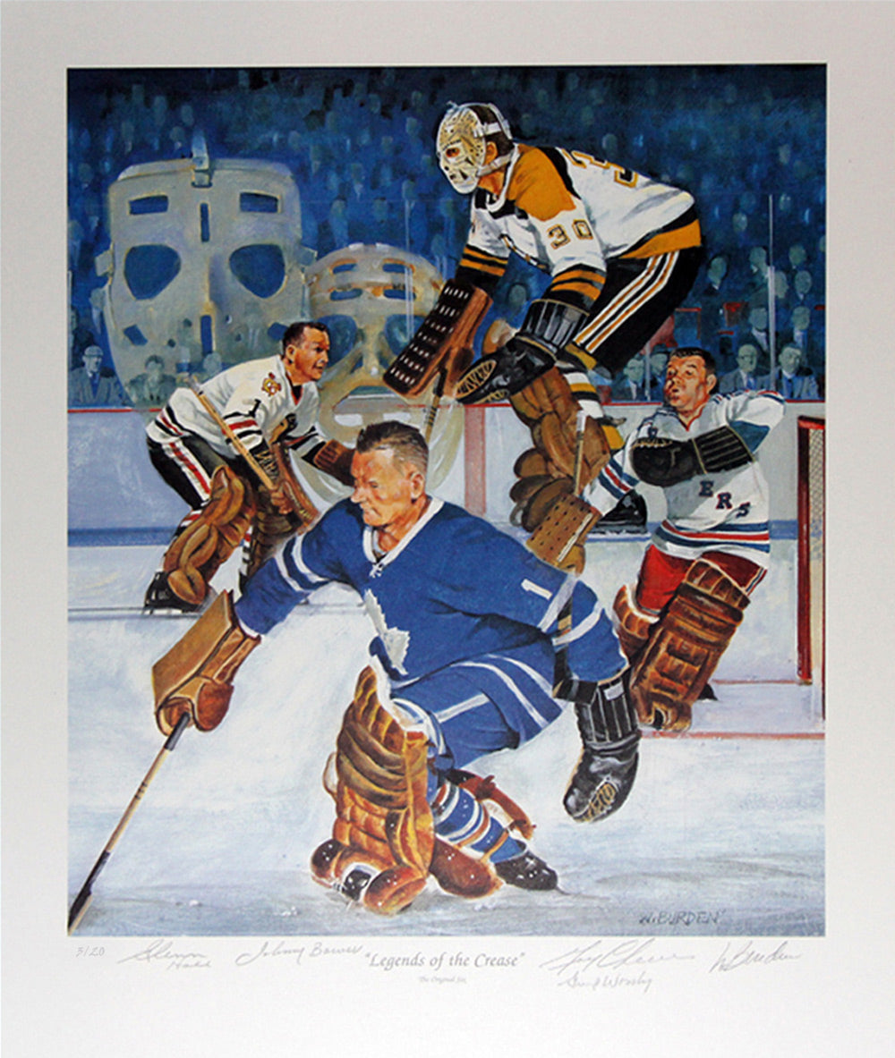 SIGNED BOWER, CHEEVERS, HALL, WORSELY LITHO LTD ED /20 - ORIGINAL SIX 24"X20"