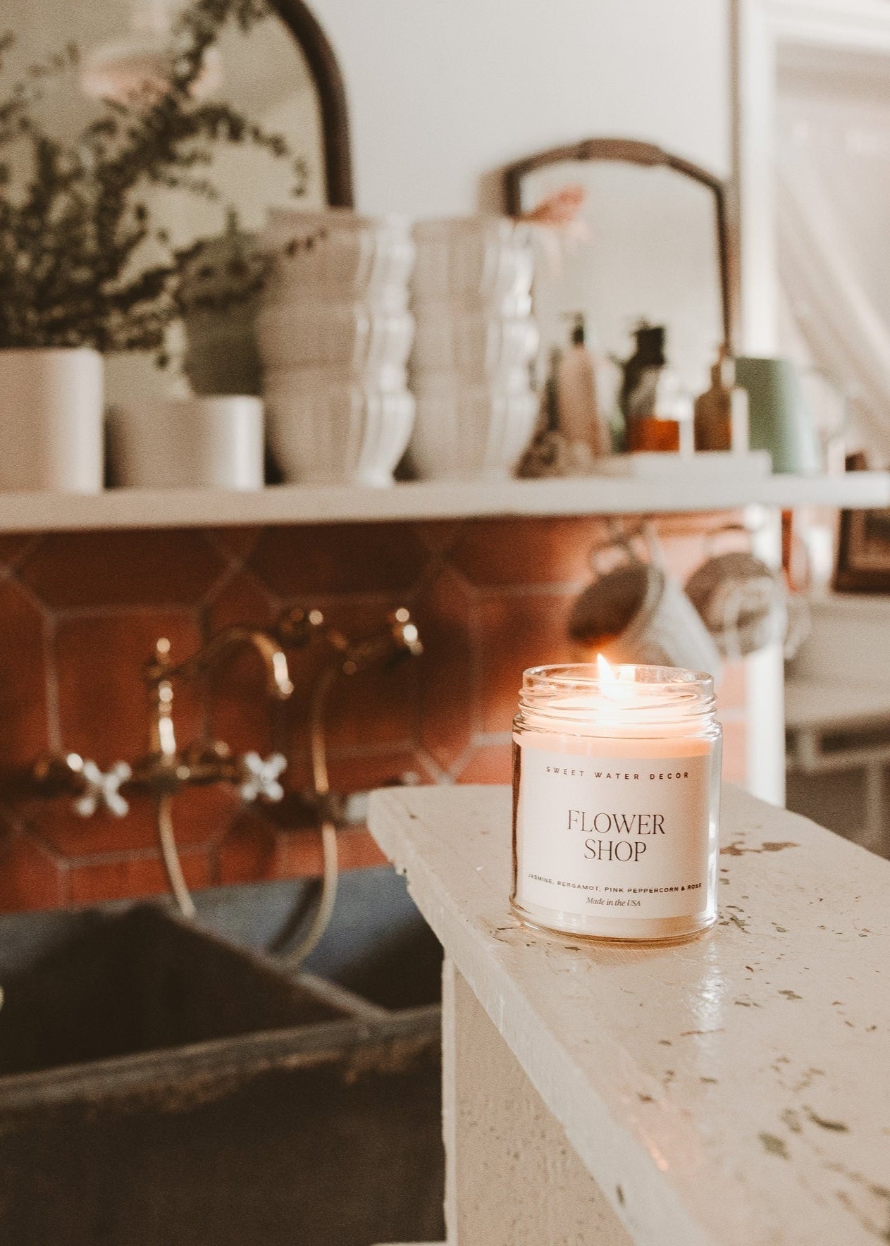 Flower Shop Candle