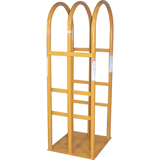 Cage de gonflage de pneus de génie civil 3 barres T104