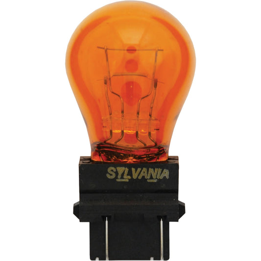 3057 Basic Mini Automotive Bulb, Incandescent, 26.88 W, Amber