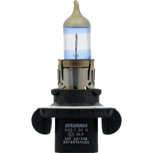 H13 SilverStar® Ultra Headlight Bulb, Halogen, 55 W/60 W, White