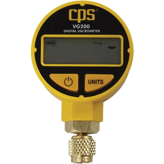 Digital Vacuum Gauge, Micron, Torr & Millibar with Case