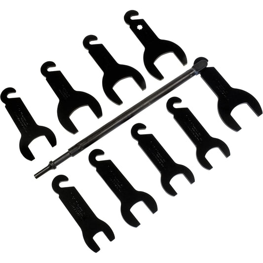 10-Piece Pneumatic Fan Clutch Wrench Set