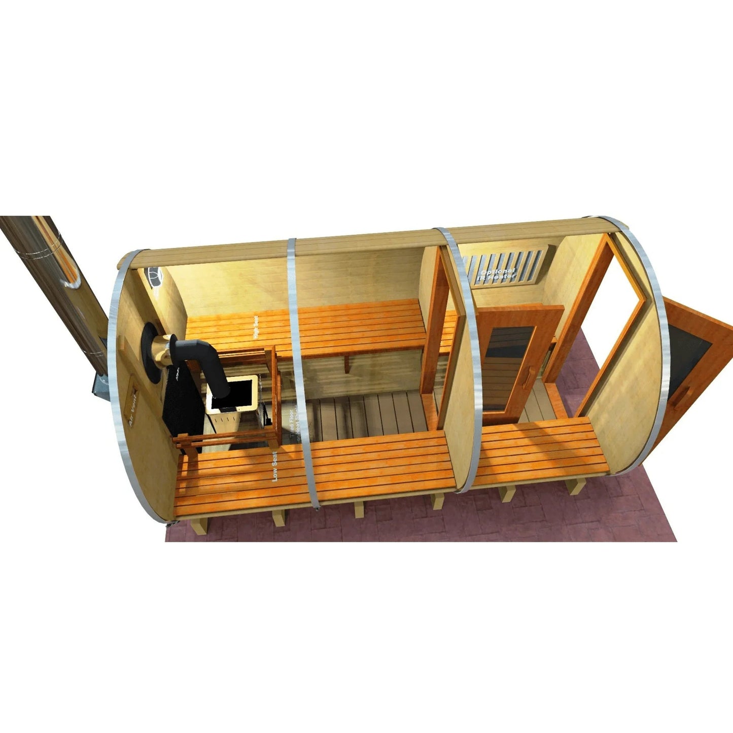 Saunas Tonneaux Fluides