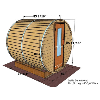 Saunas Tonneaux Fluides
