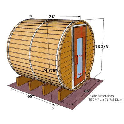 Saunas Tonneaux Fluides
