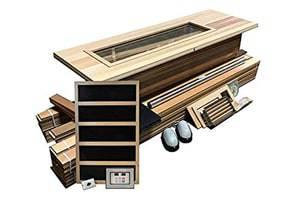 Kits de cabine de sauna à vapeur