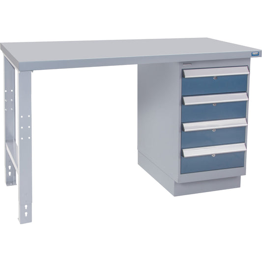 Établi industriel, 61 cm (L) x 152 cm (P) x 86 cm (H), capacité de 454 kg