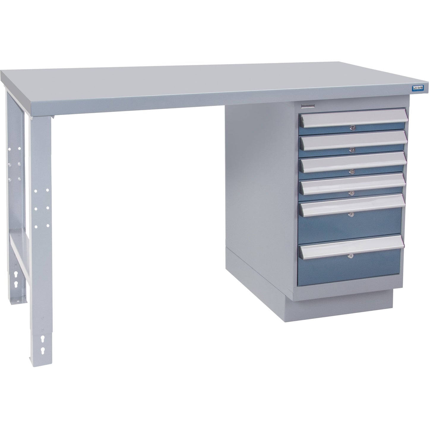 Industrial Duty Workbench, 36" W x 72" D x 34" H, 1000 lbs. Capacity