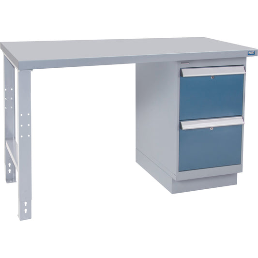 Établi industriel, 36" L x 60" P x 34" H, capacité de 1000 lb.