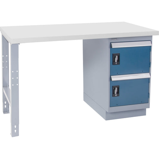 Industrial Duty Workbench, 36" W x 60" D x 34" H, 1000 lbs. Capacity