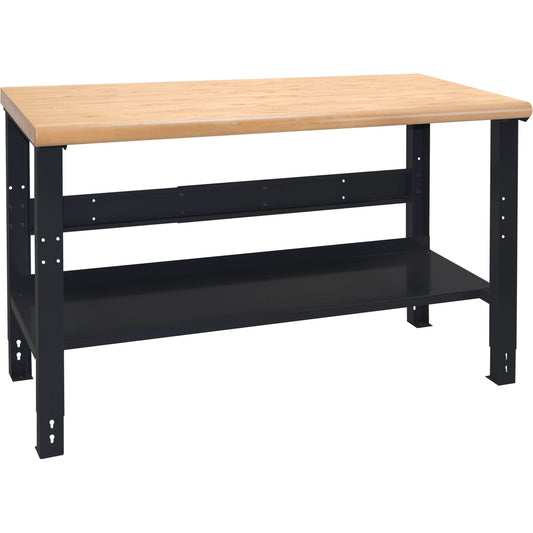 Industrial Duty Workbench, 1000 lbs. Cap., 60" W x 30" D, 34" H