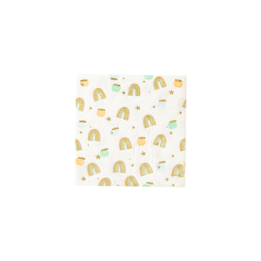 Pastel Rainbow Cocktail Napkins