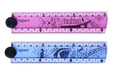 folding ruler 30cm widened rotary ruler