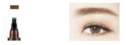 Four-Forked Water Eyebrow Pencil Four-Head Eyebrow Pencil