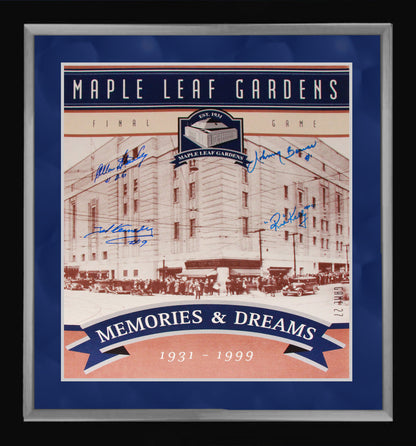 Toronto Maple Leafs Gardens Final Ticket Tribute Photo (24x20)