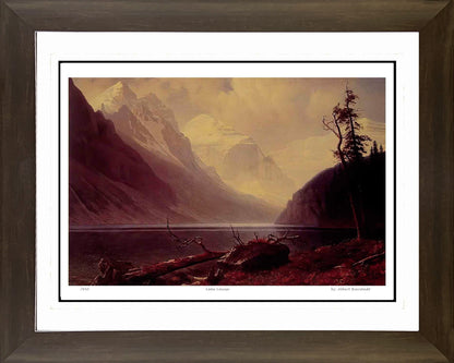 Albert Bierstadt “Lake Louise” Framed Print (30x24)