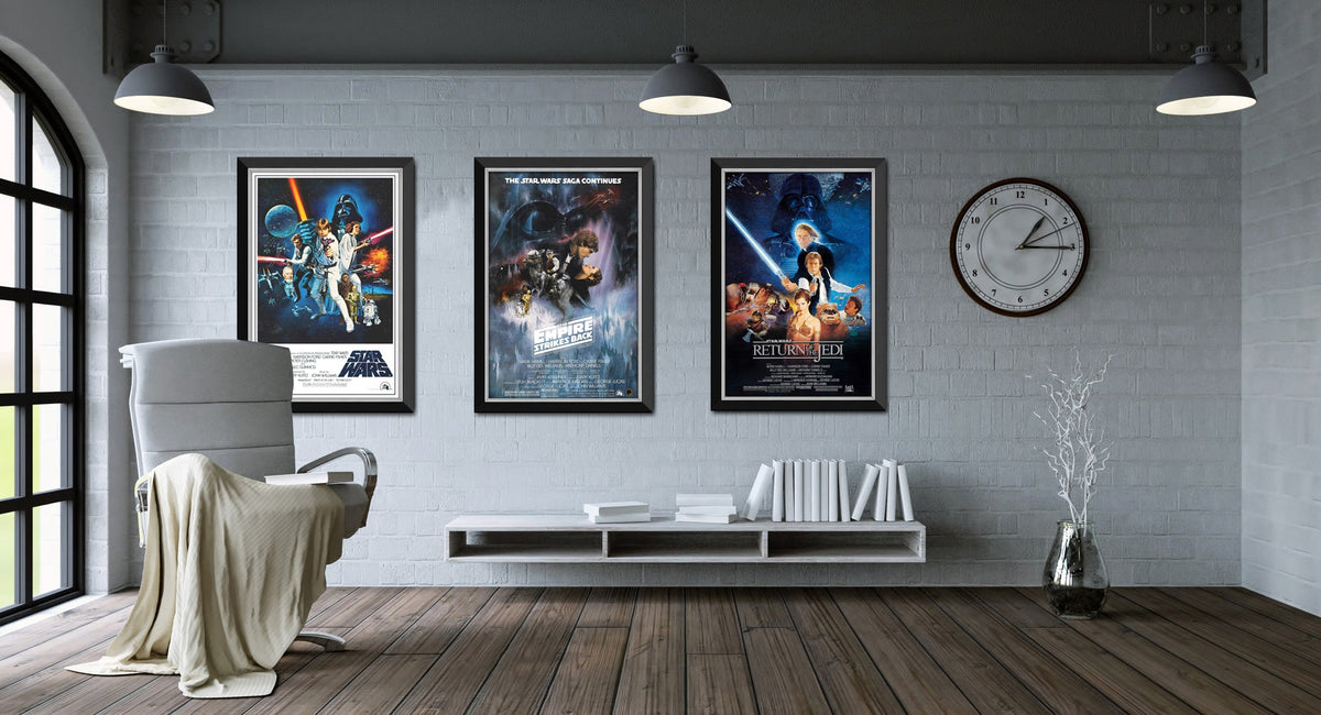 Star Wars The Empire Strikes Back Marvel Comic Framed Poster