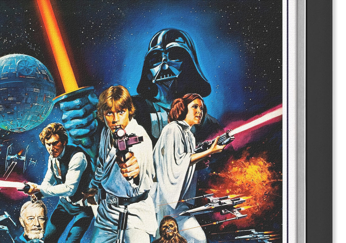 Star Wars Episode IV A New Hope Blasters Framed Poster