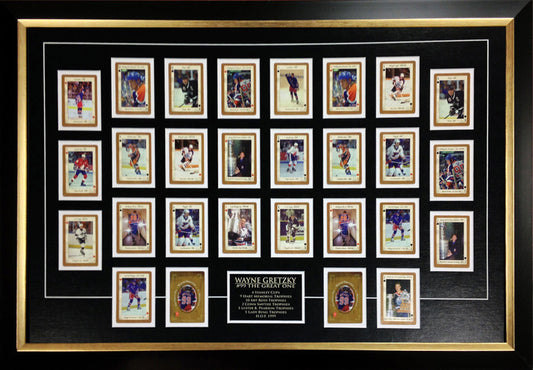 THE GREAT ONE CARDS FEATURING WAYNE GRETZKY (31" BY 25")