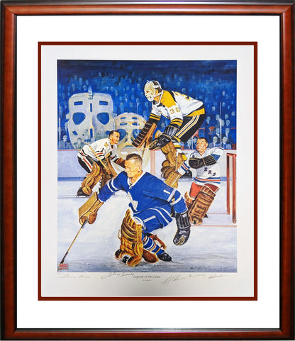 FRAMED SIGNED LITHO: BOWER, CHEEVERS, HALL, WORSELY LTD ED - /197 LTD ED 30"X26"