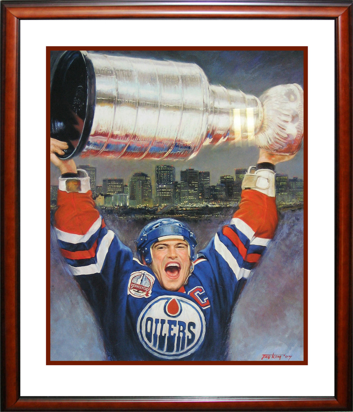 Mark Messier Limited Edition Lithograph /1111