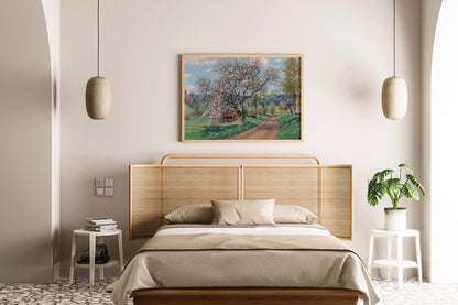Fritz M√ºller-Landeck Spring Day Print: German Countryside Art