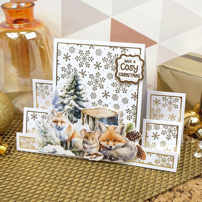 Cartes Stepper festives à motifs métallisés - Sélection Ink Me!