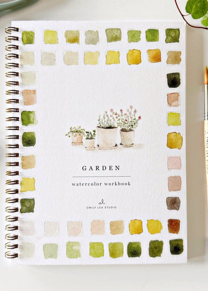 Garden Watercolour Workbook