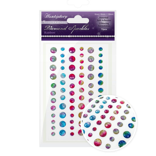 Gemmes Diamond Sparkles - Ombré pailleté - Arc-en-ciel