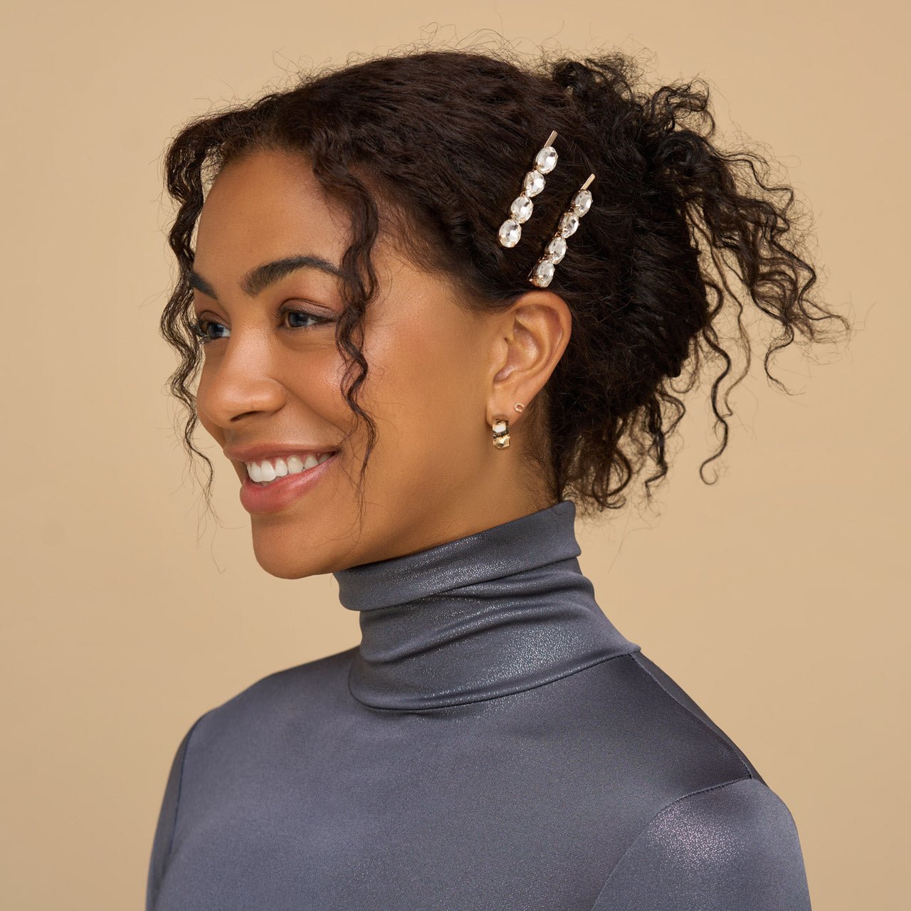 Gemstone Bobby Pins – 2 Piece Set
