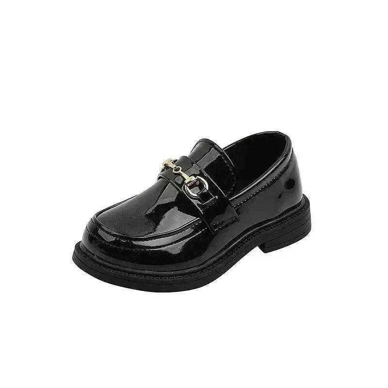 Girls Fashion British Children's Single-layer Shoes