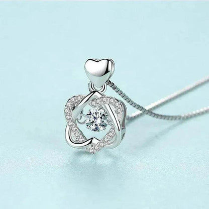 Collier de perles et strass à la mode avec pendentif en forme d'étoile pour femmes