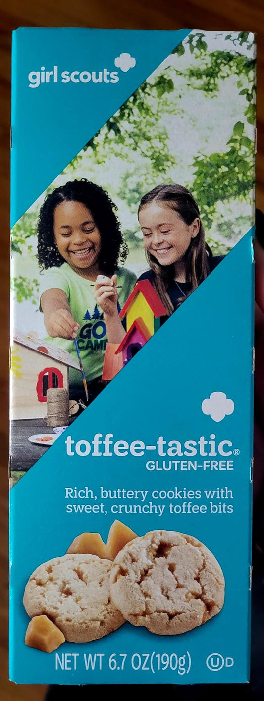 Girl Scouts Toffee-Tastic Cookies, 190g