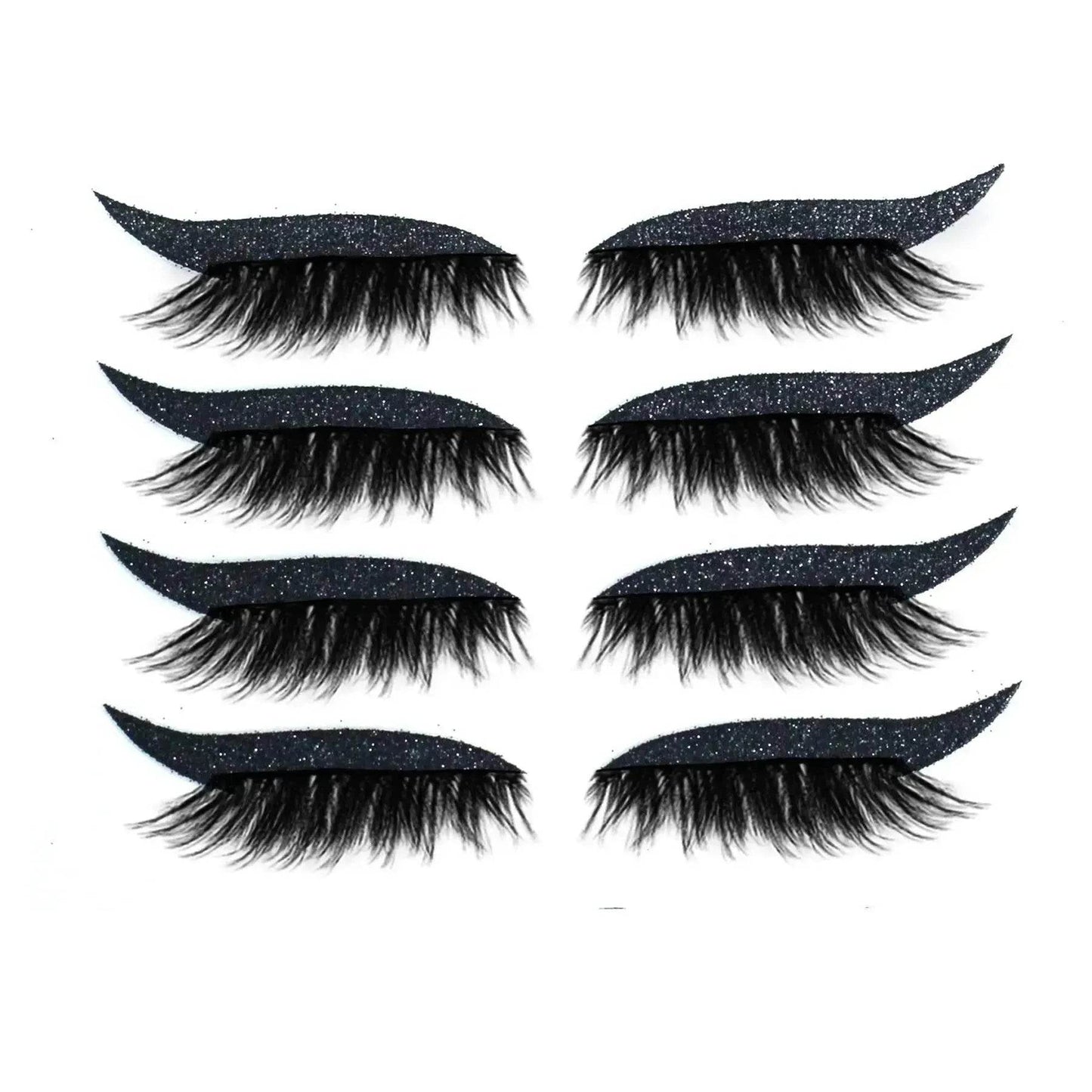 Glittering Eyeliner Sticker False lashes set