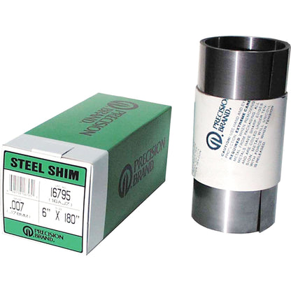 Shim Stock Rolls & Sheets, 0.015" Thickness, Steel