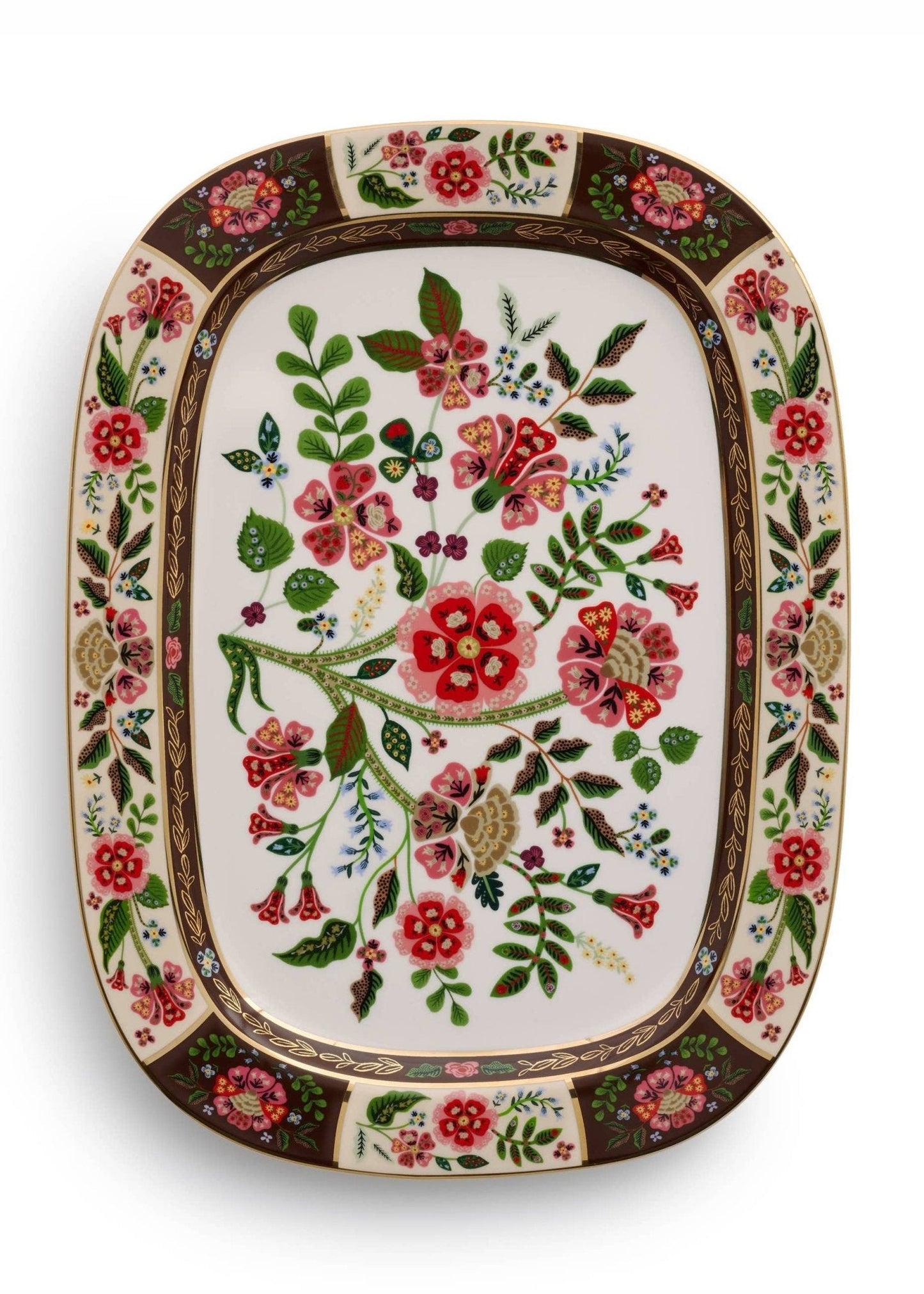 Gracie Large Porcelain Serving Platter