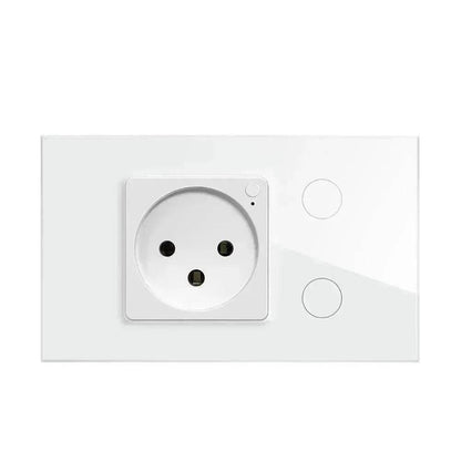 Graffiti Color Column Wall Timing Touch Lamp Socket Voice Control Intelligent